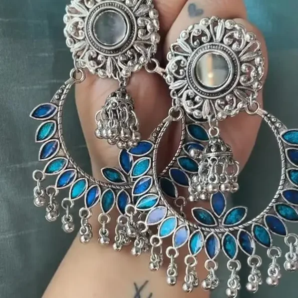 Oxidised Earrings
