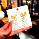 Crystal Chain Earrings