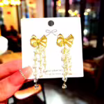 Crystal Chain Earrings