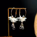 Flower Hoops
