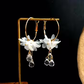 Flower Hoops