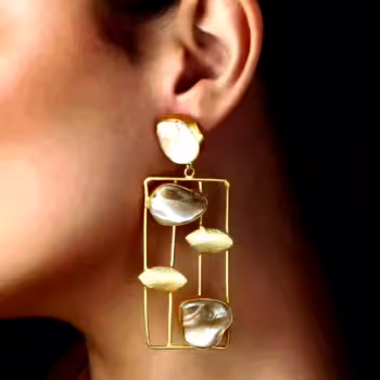 Stone Earrings