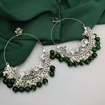 Oxidized Jhumkas
